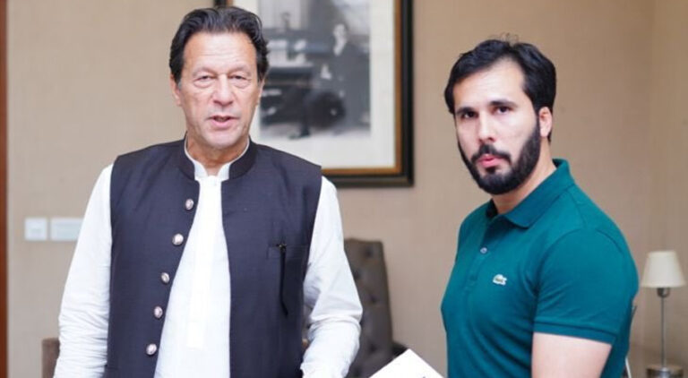 Imran Khan - nephew Hassan Niazai