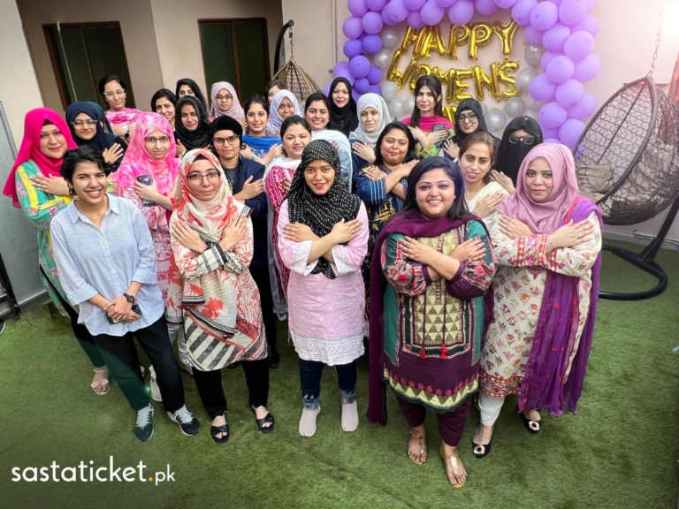Sastaticket.pk Celebrates International Women's Day by Honoring Its Hard-Working Women