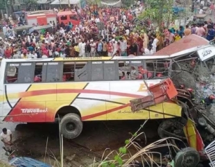 Bus crash in Bangladesh kills at least 19