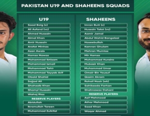 Saad Baig named U19 captain, Imran Butt to captain Shaheens