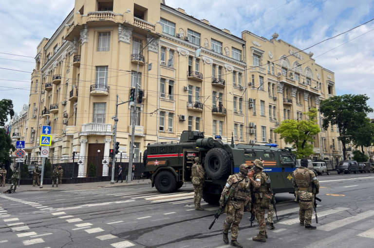 Wagner fighters deployed in Rostov-on-Don