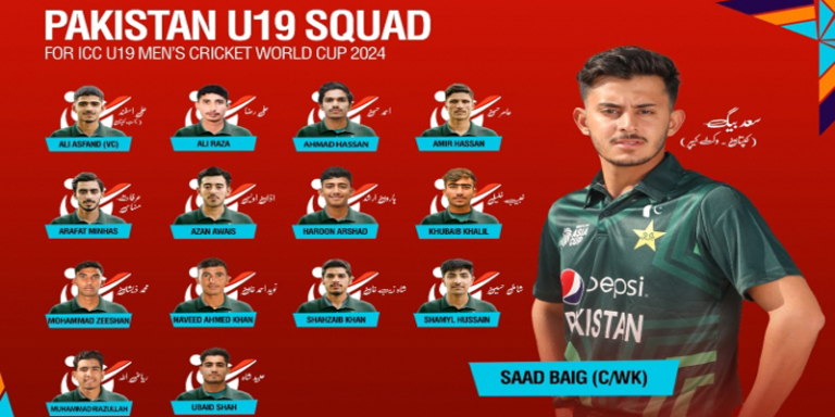 pak u 19 squad
