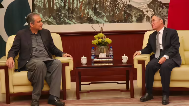 Interior Minister visits Chinese Embassy in Islamabad