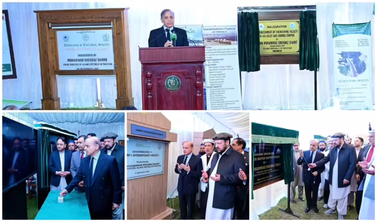 PM Shehbaz inaugurates several projects in Gilgit-Baltistan