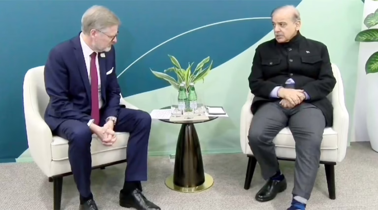 Pakistan, Czech Republic PMs discuss regional, global issues