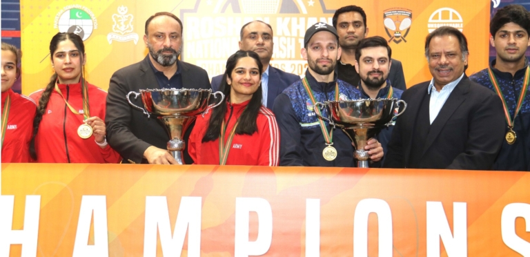 WAPDA win mens Army womens finals at Combaxx-Roshan Khan National Team Championship 2024 - NEWS.net.pk