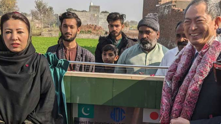 Japan-funded two electricity projects inaugurated in Mandi Bahauddin