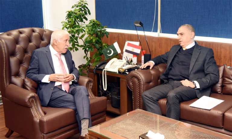 Pakistan, Egypt vow to cement cooperation in diverse sectors