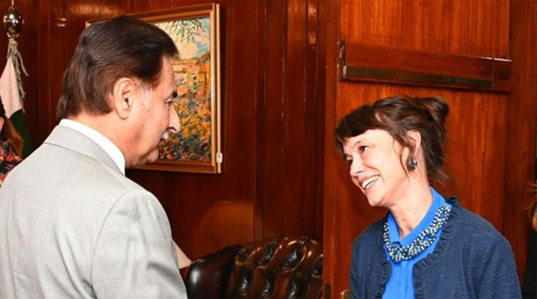 ayazsadiqwith Swedish Ambassador