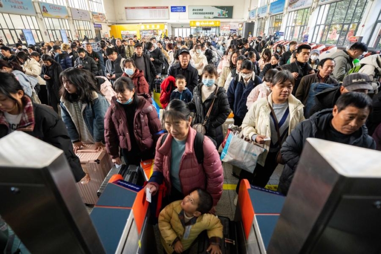 CHINA-SPRING FESTIVAL-TRAVEL RUSH-START (CN)