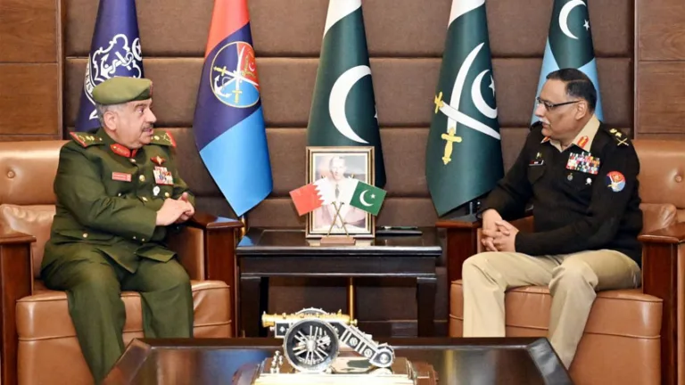 CJCSC, Bahrain National Guard Chief discuss security issues