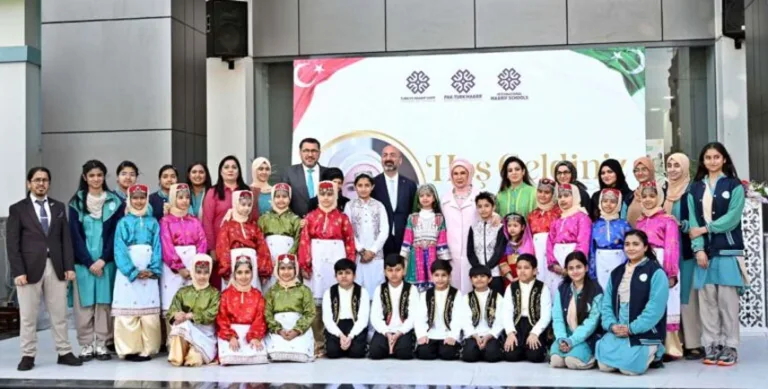 First Lady of Turkiye visits Maarif International School in Islamabad