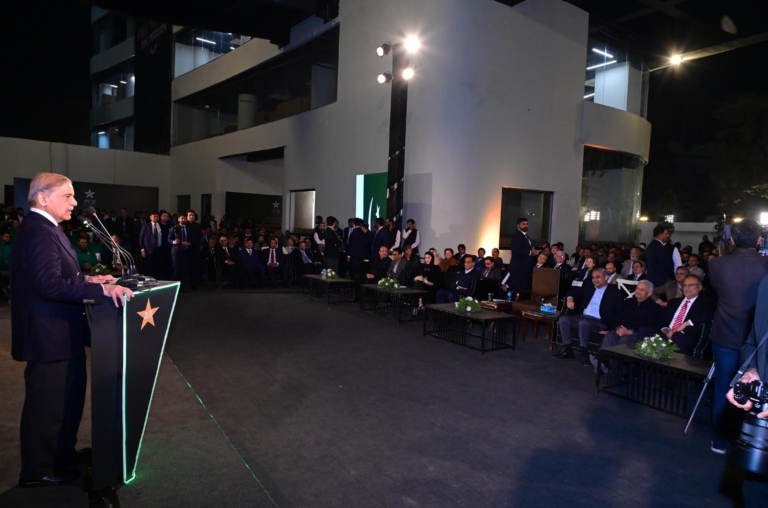 PM Shehbaz Sharif lauds PCB - inaugurates renovated Gaddafi Stadium - 07 Feb 2025 - NEWS.com.pk