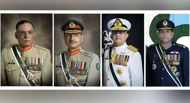 CJCSC, services chiefs extend Pakistan Day greetings to nation