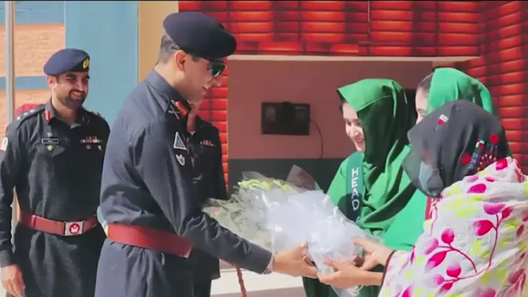 IGFC Balochistan meets students, teachers of Govt Girls Degree College Kharan