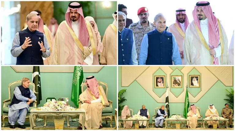 PM arrives in Medina to visit Roza-e-Rasool [SAW]