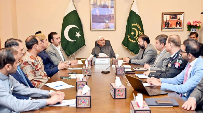 President reiterates resolve to defeat terrorism at all costs