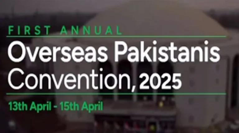 Overseas Pakistanis Convention begins in Islamabad on Sunday