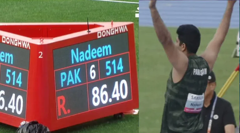 Arshad Nadeem retains javelin gold medal