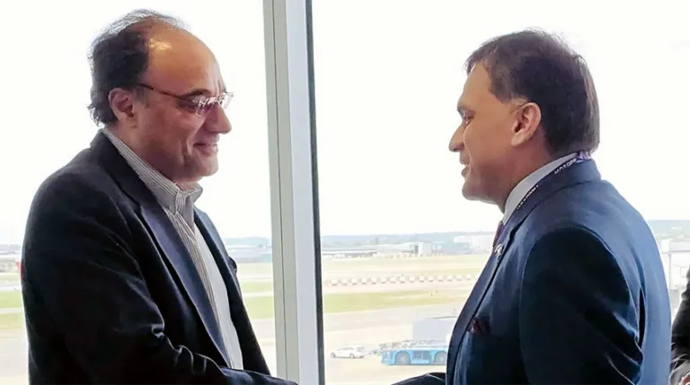 Finance Minister arrives in London on three-day official visit