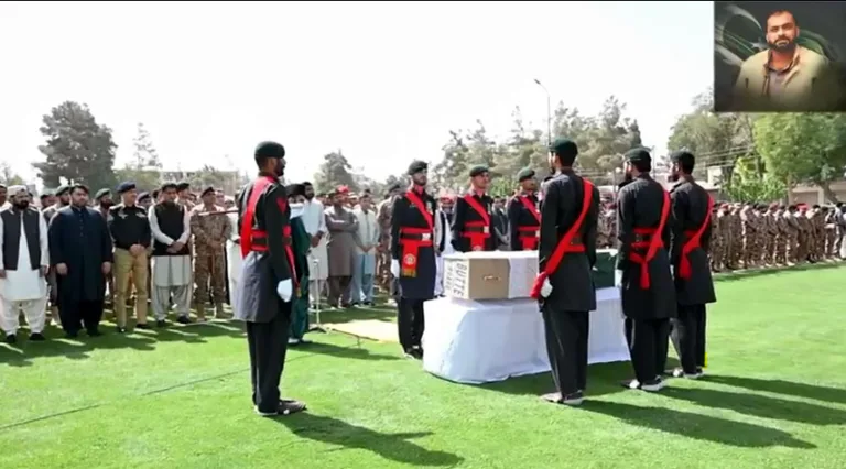 Namaz-e-Janaza of martyred Hidayatullah Buledi offered in Quetta