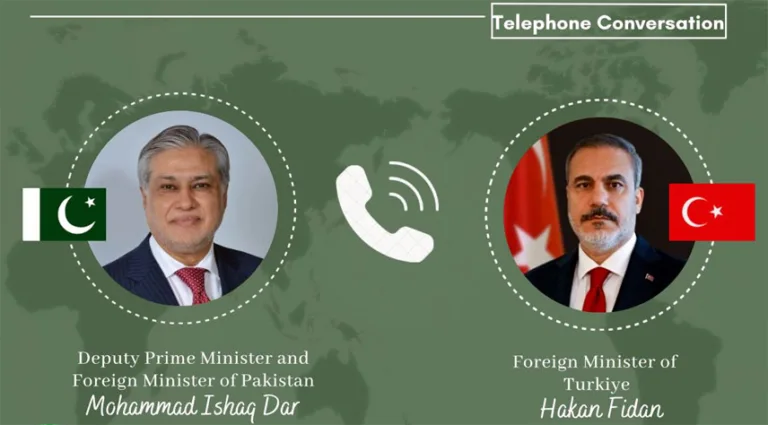 Pakistan, Turkiye voice concern over deteriorating regional situation