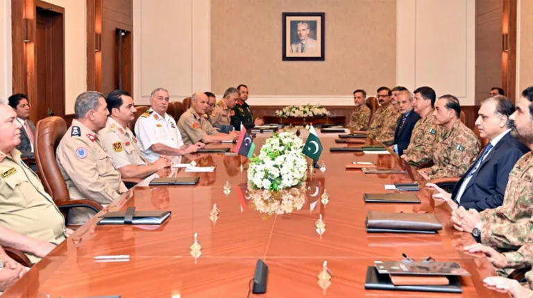 COAS, Libyan Commander discuss regional dynamics