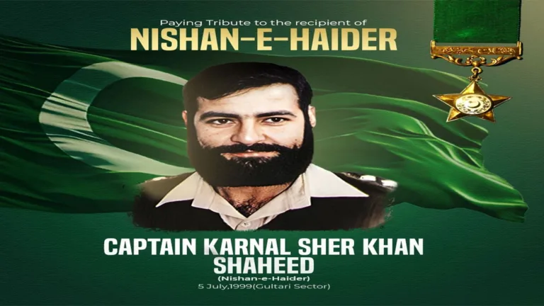 Martyrdom anniversary of Captain Karnal Sher Khan