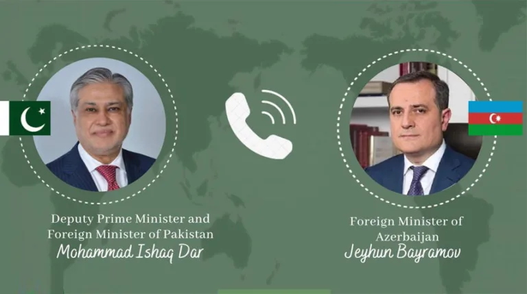 Pakistan, Azerbaijan reaffirm strong fraternal ties