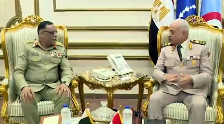 Pakistan, Egypt vow to expand military-to-military relationship