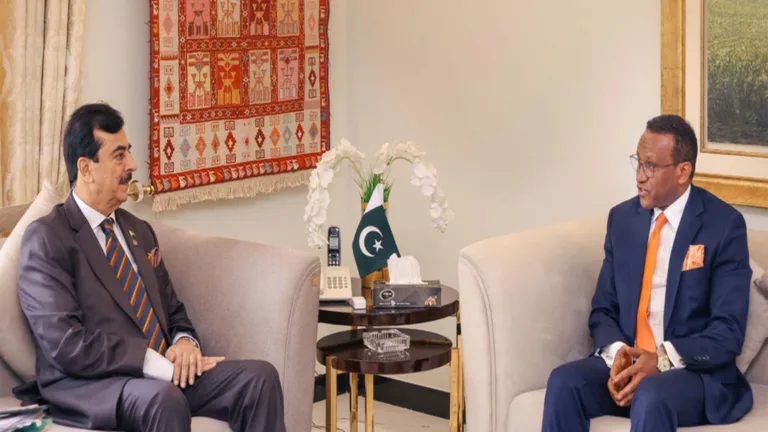 Senate Chairman, Ethiopian Envoy discuss bilateral ties