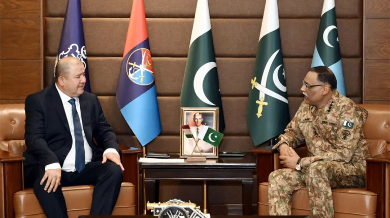 Tajik Chief of General Staff lauds professionalism of Pakistan armed forces