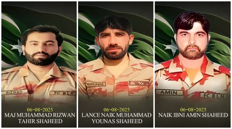 3 security forces personnel martyred in Mastung attack