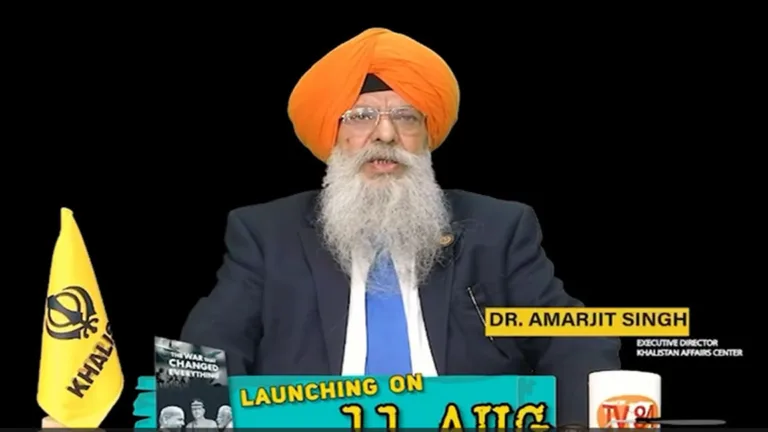 Amarjit Singh welcomes Pakistani book ‘The War That Changed Everything’