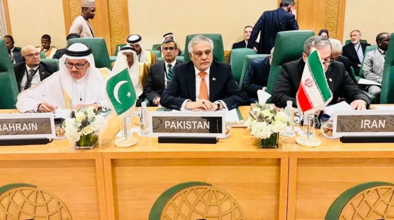 DPM represents Pakistan at OIC-CFM session