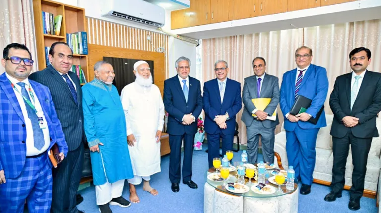 DPM visits residence of Ameer Bangladesh Jamaat-e-Islami