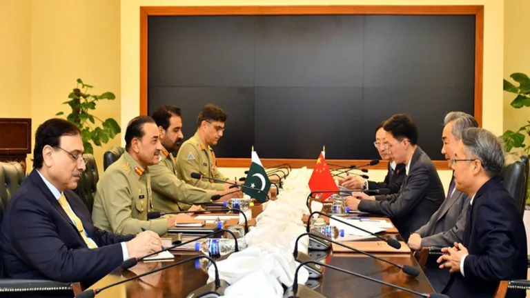 Field Marshal, Chinese FM discuss regional security