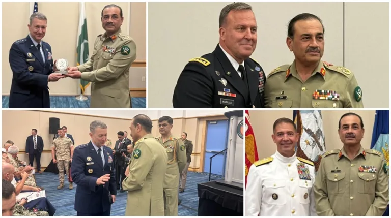 Field Marshal holds meetings with US leadership