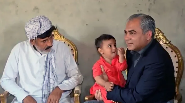 Interior Minister visits residence of Captain Asif Shaheed