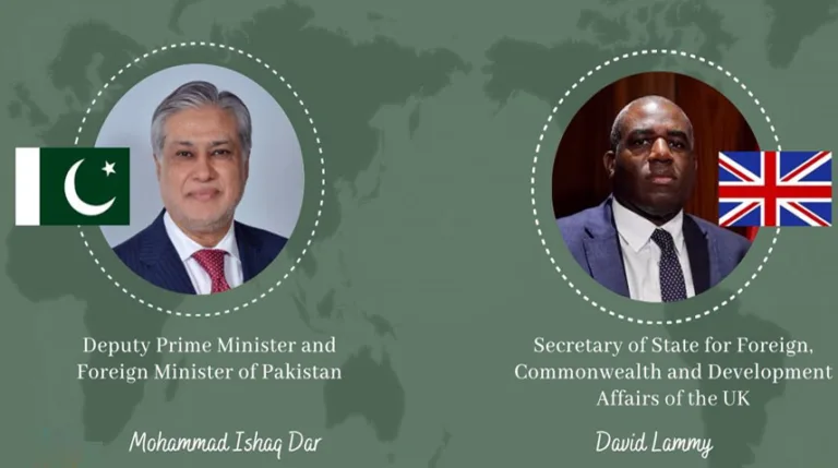 Ishaq Dar thanks United Kingdom for flood relief support