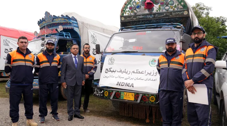 NDMA continues delivery of relief goods to KP