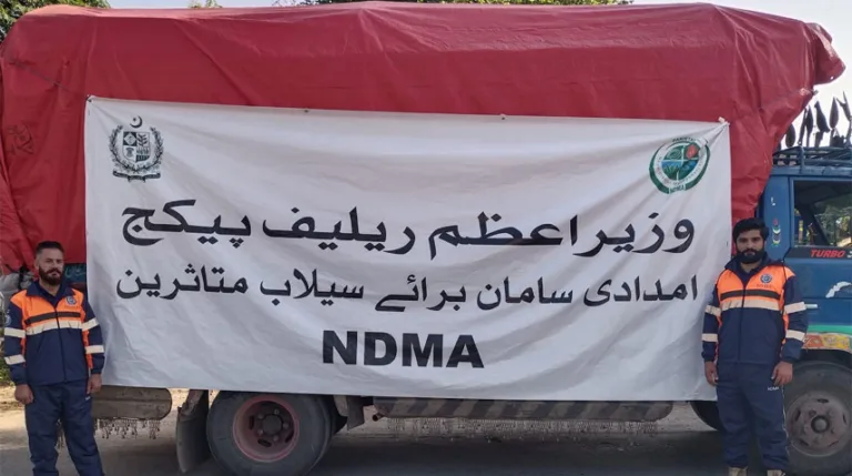 NDMA continues to provide relief rations in flood-hit areas