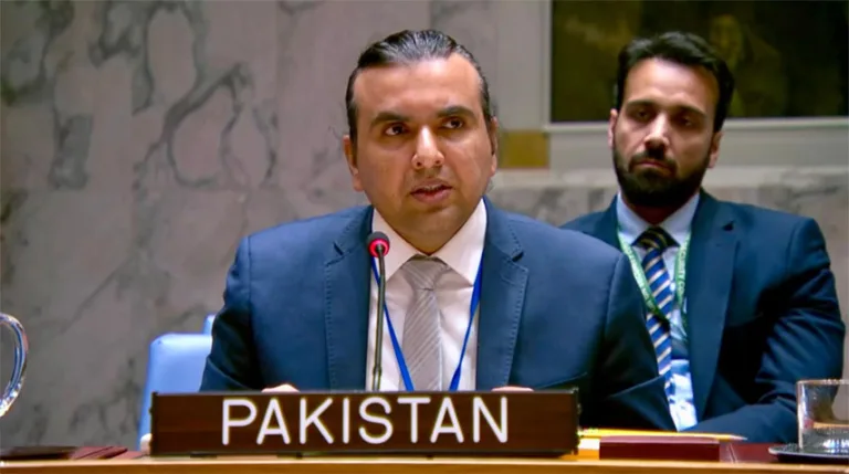 Pakistan reiterates firm support for Int’l Law, UN Charter & Kashmiris' right to self-determination