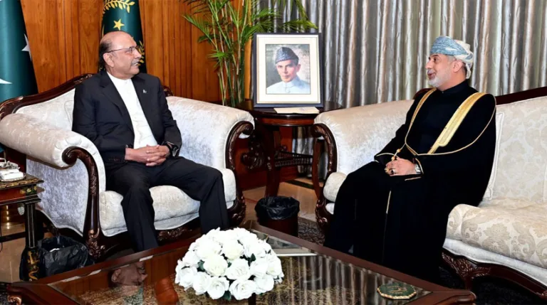 President emphasizes expanding trade ties with Oman