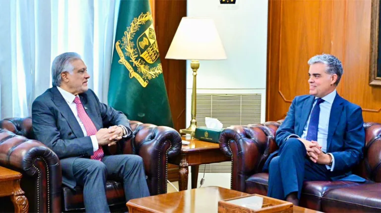 Spanish Senator calls on Deputy PM in Islamabad