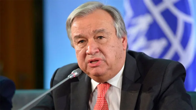 UN Chief expresses sorrow over flash floods in Pakistan