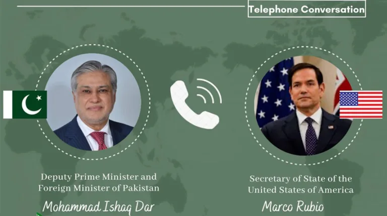 Dar, Rubio agree to further strengthen Pak-US bilateral ties