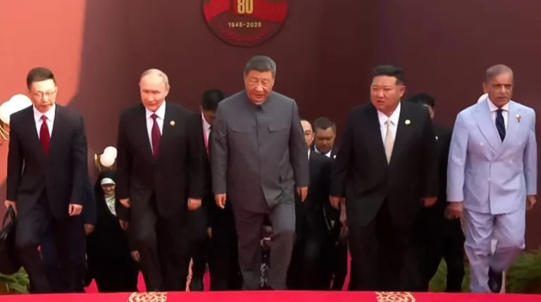 PM attends China's grand 80th World War II anniversary parade in Beijing