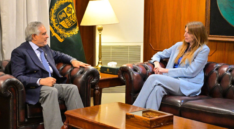 DPM appreciates strengthening of Pakistan-UK ties