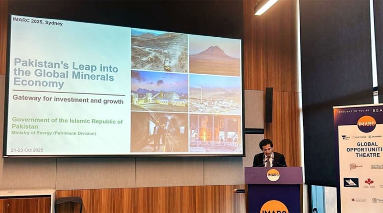 Minister for Energy highlights Pakistan's vast mineral potential